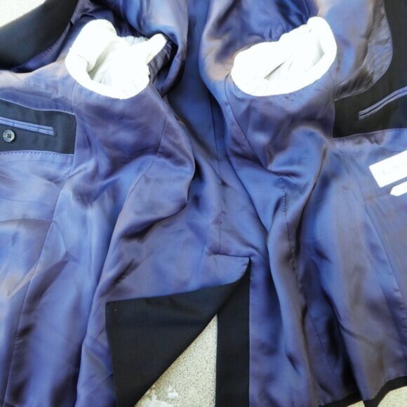 Suitsupply Cameron Women Navy Blazer Pure WooL Single Button Center Vent 42 - Picture 5 of 9